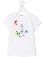 Simonetta Embellished T-shirt, Girl's, Size: 12 Yrs, White
