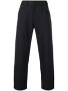 Y-3 Herringbone Tailored Trousers - Blue