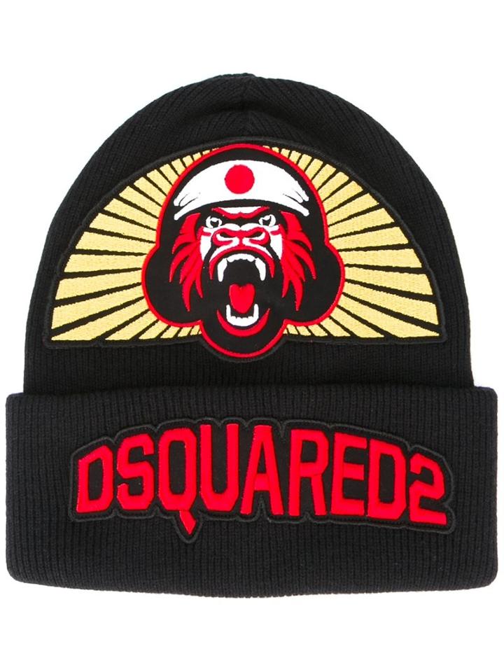 Dsquared2 Monkey Patch Beanie