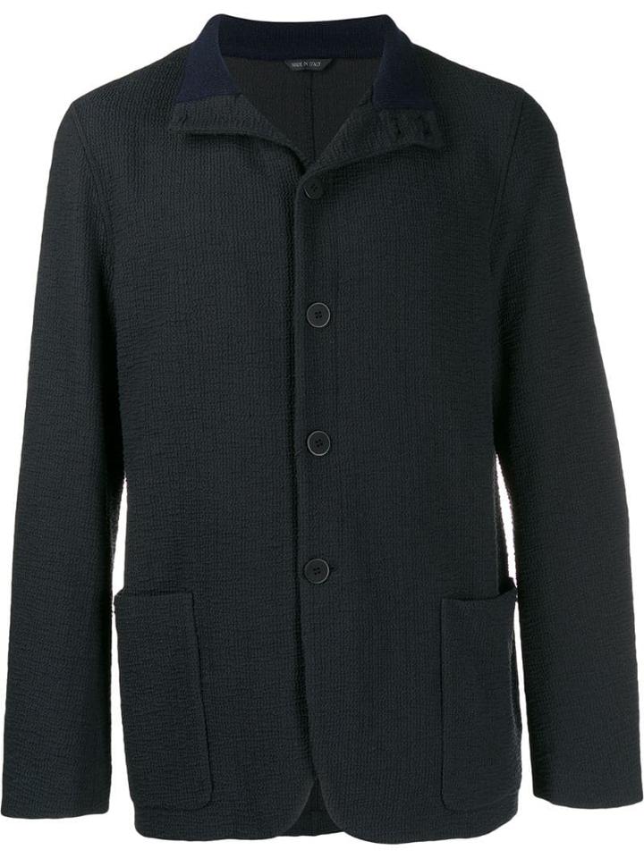 Giorgio Armani Button-up Jacket - Blue