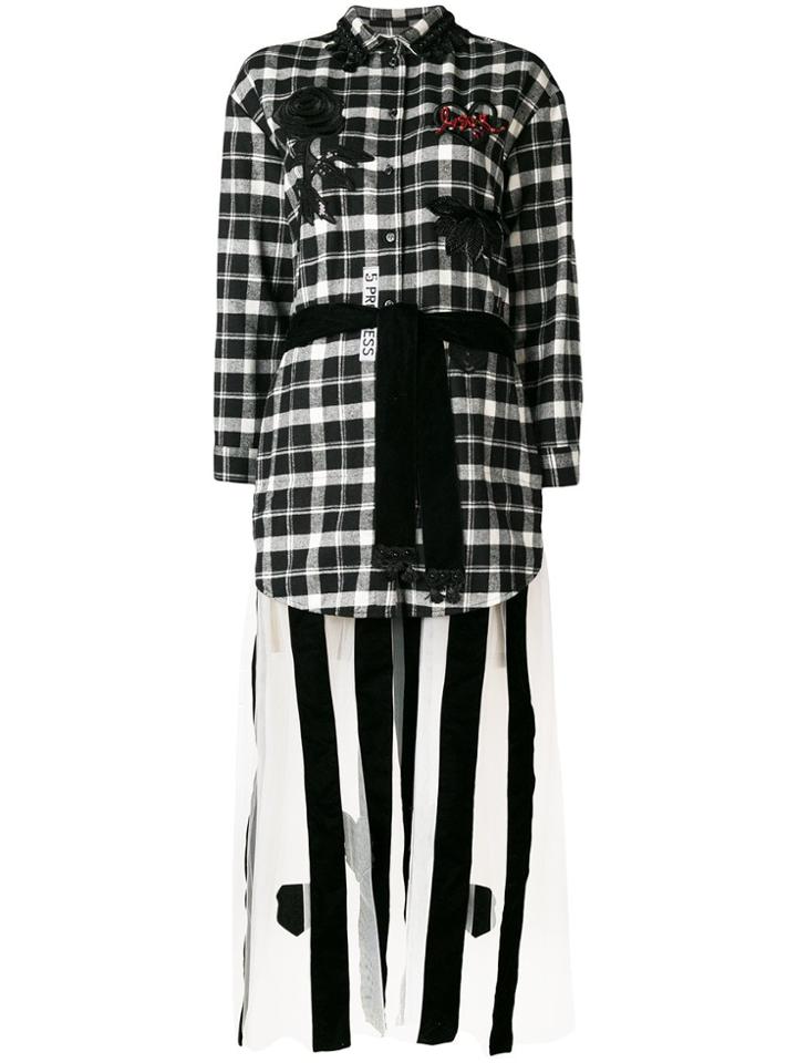 5 Progress Check Shirt Dress - Black