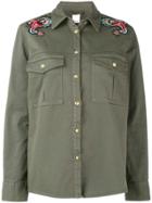Pinko Embroidered Shoulders Shirt - Green