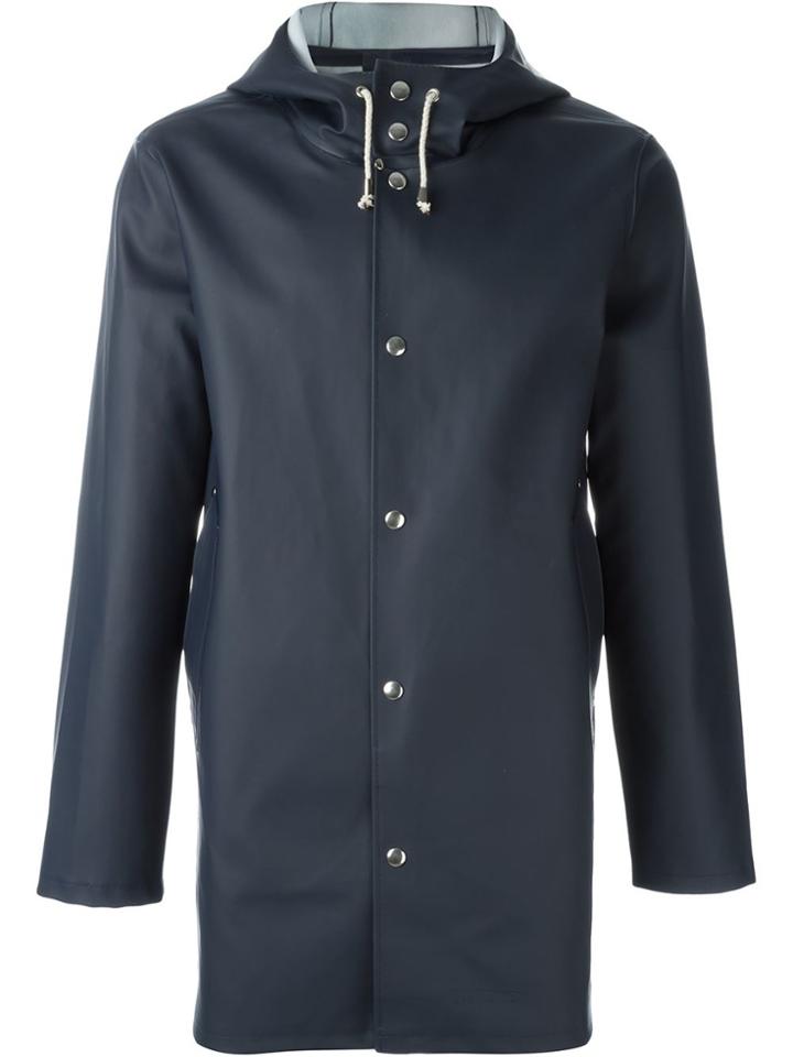 Stutterheim Stockholm Raincoat - Blue