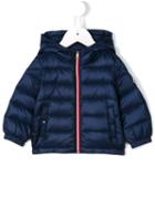 Moncler Kids Padded Coat, Infant, Size: 6-9 Mth, Blue