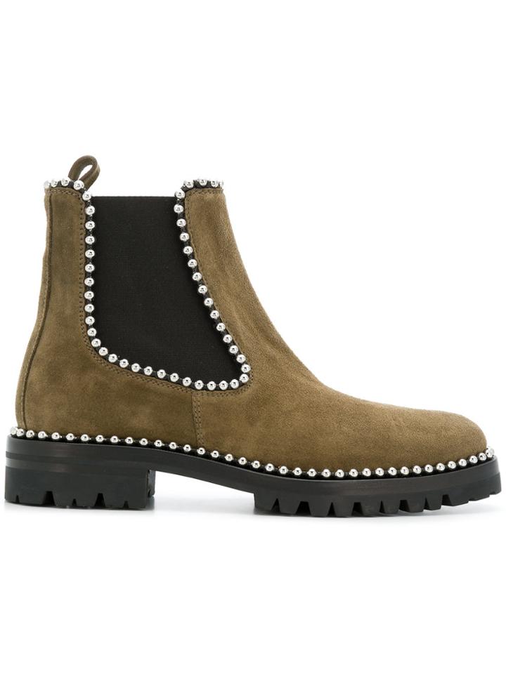 Alexander Wang Spencer Boots - Green