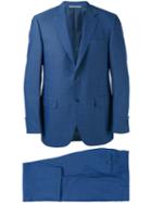 Canali - Two Piece Suit - Men - Cupro/wool - 52, Blue, Cupro/wool