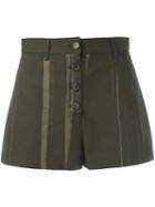 Proenza Schouler Suiting Shorts, Women's, Size: 4, Green, Cotton