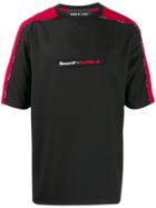 Numero00 X Lotto Panelled-sleeves T-shirt - Black