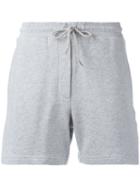 Mcq Alexander Mcqueen - Embroidered Logo Shorts - Women - Cotton - M, Grey, Cotton
