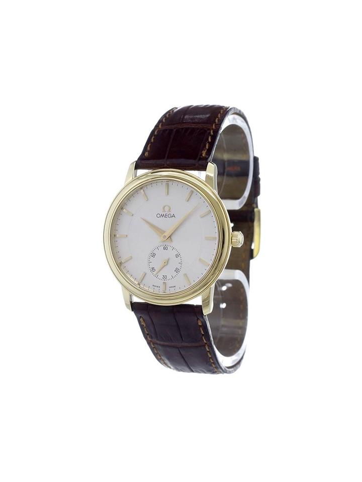 Omega 'de Ville' Analog Watch, Women's, Brown