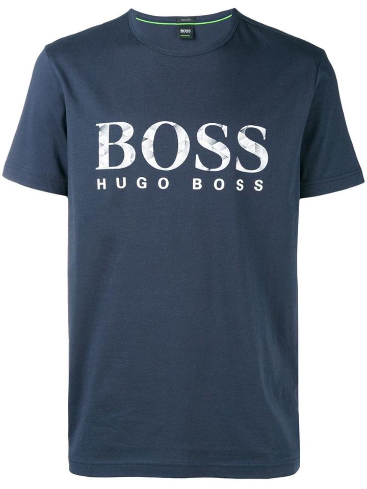 Boss Hugo Boss Graphic Logo Print T-shirt - Blue
