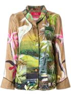 F.r.s For Restless Sleepers Button Shirt Jacket - Multicolour