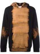 Palm Angels Bleached Trim Hoodie, Men's, Size: Xl, Black, Cotton