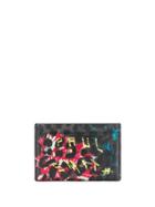 Paul Smith Leopard Print Wallet - Black