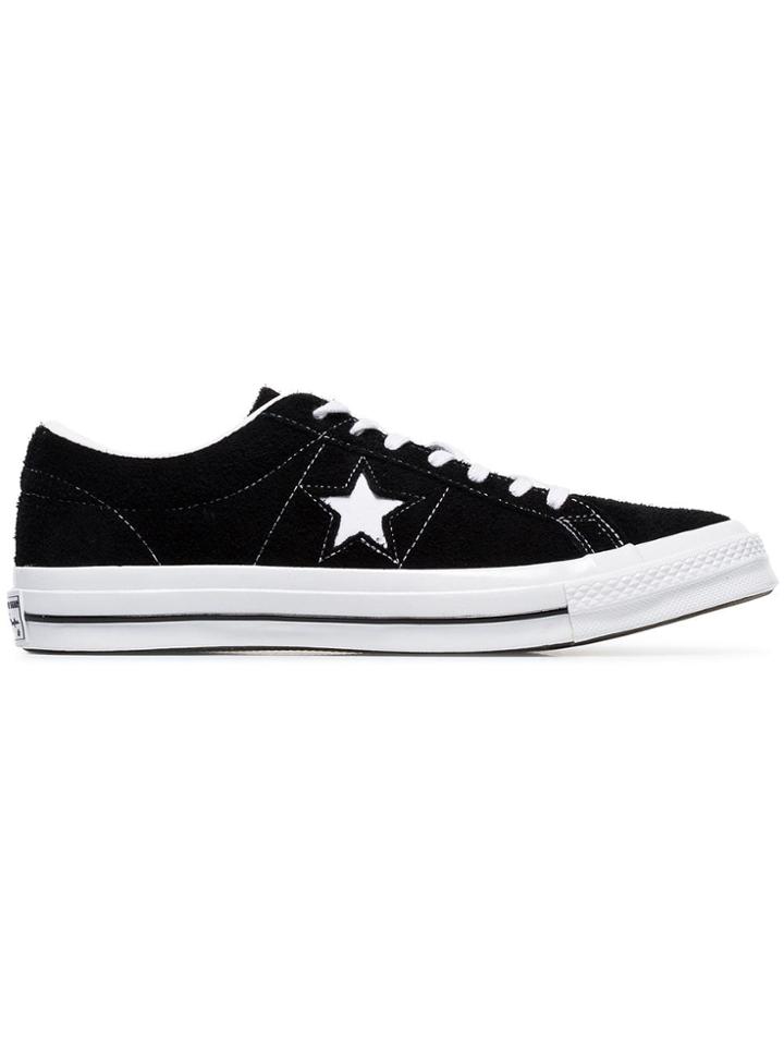 Converse Black One Star Ox Suede Sneakers