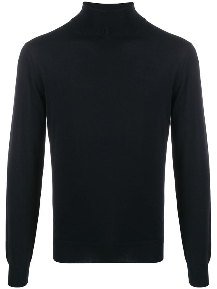 Dell'oglio Ribbed Roll-neck Jumper - Grey