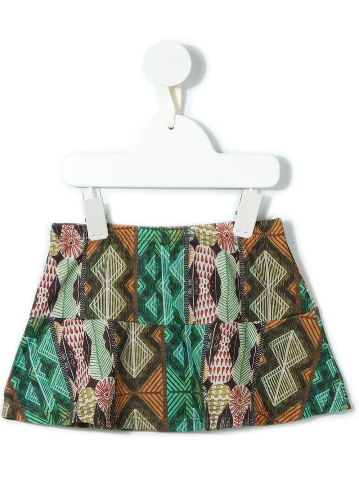 Flared Skirt, Toddler Girl's, Size: 4 Yrs, Green, Lygia E Nanny Kids