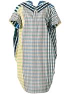 Marni Checked Collar Dress - Green