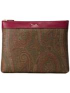Etro Abstract Print Clutch