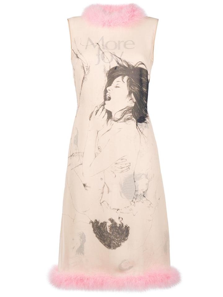 Christopher Kane 'joy Of Sex' Dress - Nude & Neutrals