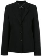 Twin-set Flared Sleeves Blazer, Women's, Size: 40, Black, Polyamide/spandex/elastane/viscose/polyester