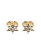 Paul Smith Sheriff Badge Cufflinks - Metallic