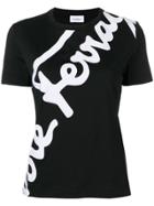 Salvatore Ferragamo Logo Print T-shirt - Black