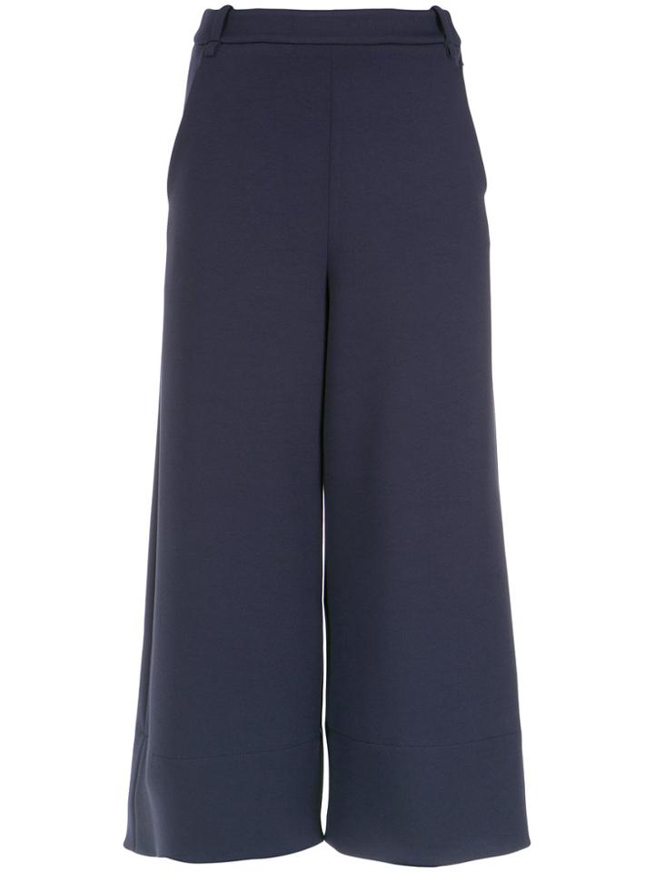 Gloria Coelho Neoprene Cullotes - Blue