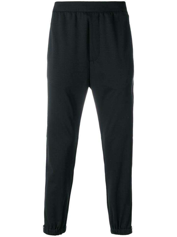 Prada Elasticated Cuff Track Pants - Black