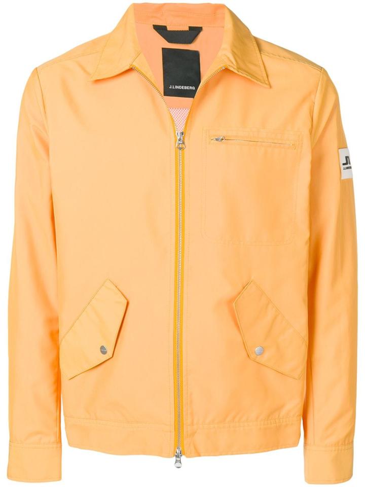 J.lindeberg Speed Oxford Jacket - Orange
