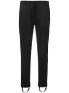Carven Turn Up Hem Trousers - Black