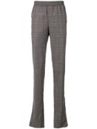 Loro Piana Plaid Tailored Trousers - Grey