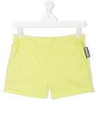 Moschino Kids Elasticated Waistband Shorts - Yellow & Orange