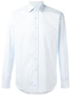 Etro Classic Shirt, Men's, Size: 38, Blue, Cotton