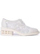 Nicholas Kirkwood Embellished Classic Shoes - White