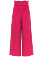 Nk Belted Cropped Pants - Pink