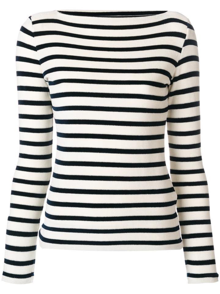Faith Connexion Striped Top - White