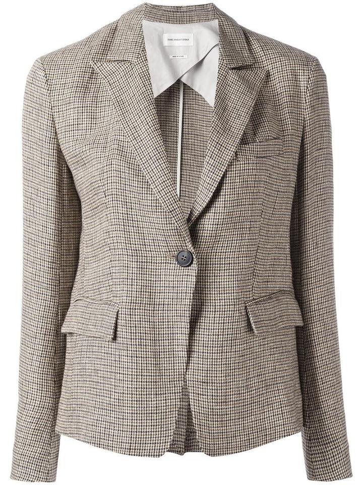 Isabel Marant Étoile Jayden Blazer, Women's, Size: 36, Nude/neutrals, Linen/flax/cotton