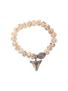Loree Rodkin Shark Tooth Charm Bracelet - Nude & Neutrals