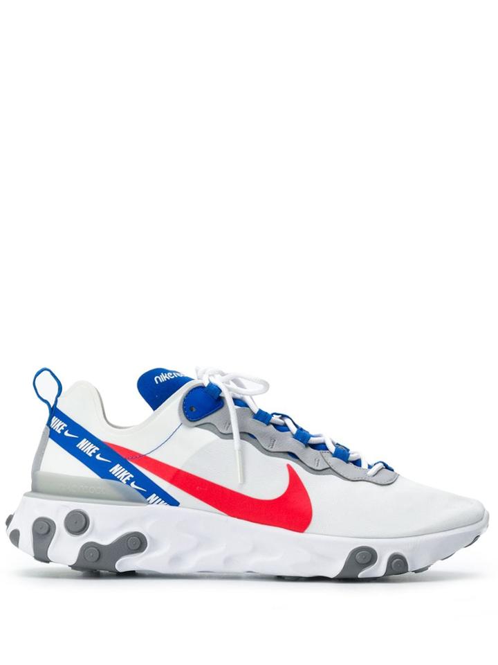 Nike React Element 55 Trainers - White