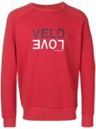 Ron Dorff Velo Love Printed Sweatshirt - Red