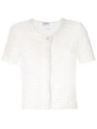 Chanel Pre-owned Short Sleeve Tops - White