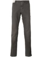 Incotex - Straight Leg Trousers - Men - Cotton/spandex/elastane - 34, Brown, Cotton/spandex/elastane