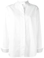 Toteme Plain Shirt, Women's, Size: Medium, White, Cotton