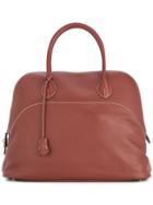 Hermès Vintage Bolide Relax 40 Hand Bag - Red