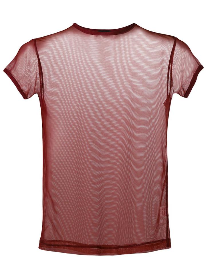 Jean Paul Gaultier Pre-owned 1990s Mesh Top - Red