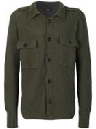 Maison Flaneur Buttoned Cardigan - Green