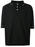 Raf Simons - Oversized Polo Shirt - Men - Polypropylene - One Size, Black, Polypropylene