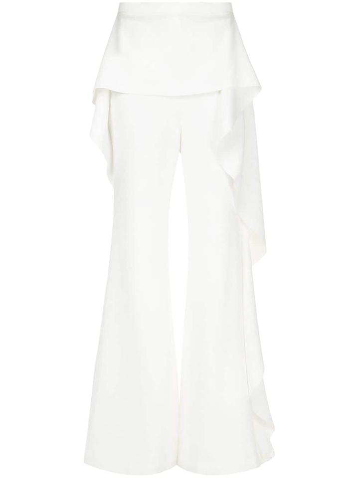 Rachel Gilbert Adeline Flared Trousers - White