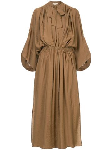 Flow The Label Batiste Dress - Brown